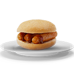 Sausage On Roll 